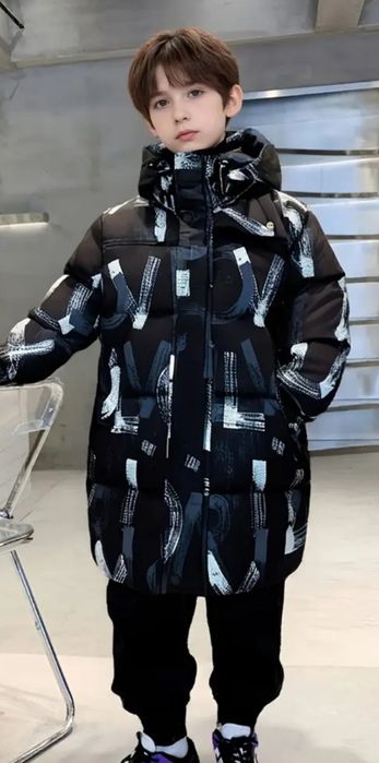 Зимове пальто оверсайз 110-120