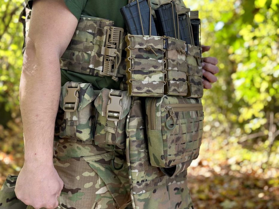 Подсумок для магазинів AK/AR-15/M16/M4 Підсумок рожок мультикам, койот