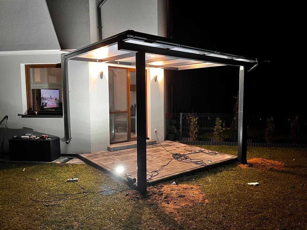 Stalowe zadaszenia tarasów – trwałość i estetyka w jednym!