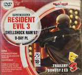 Resident Evil 3 Nemesis + Shellshock Nam 67 + D-Day PC PL