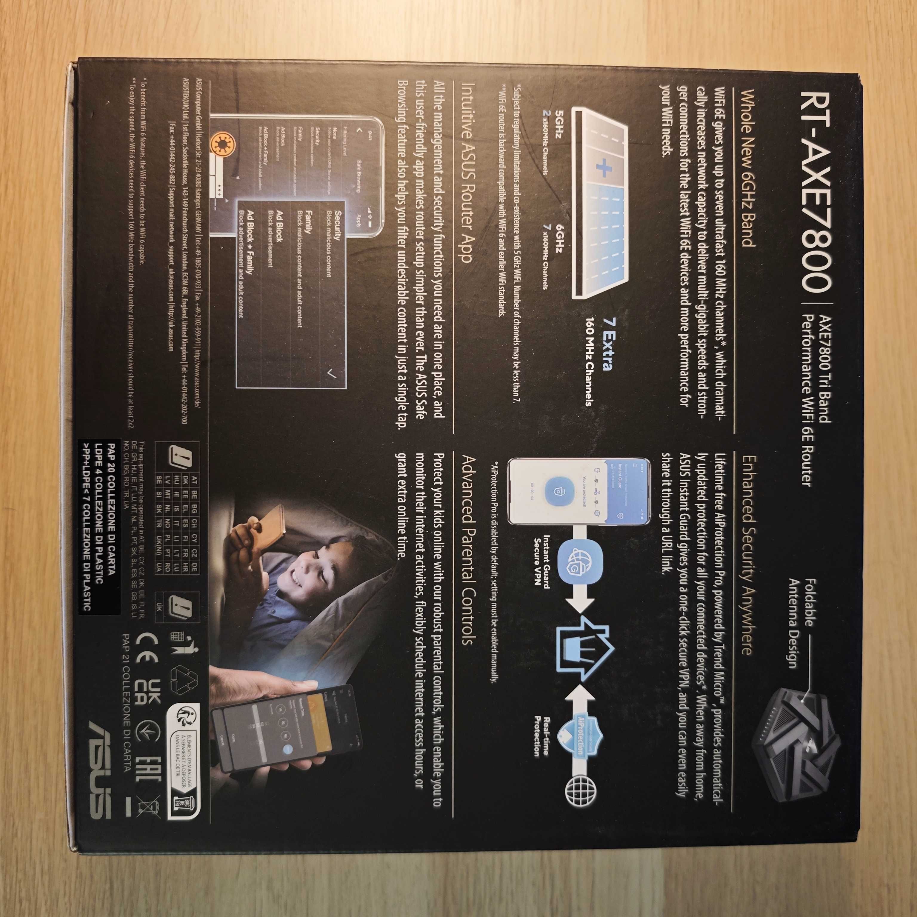 Router Asus RT-AXE7800