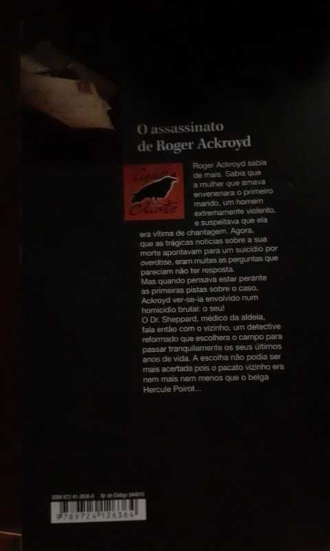 O Assassinato de Roger Ackroyd Obras de Agatha Christie N.º 1