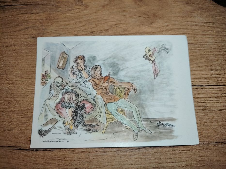 Pocztówka projekt Maja Berezowska