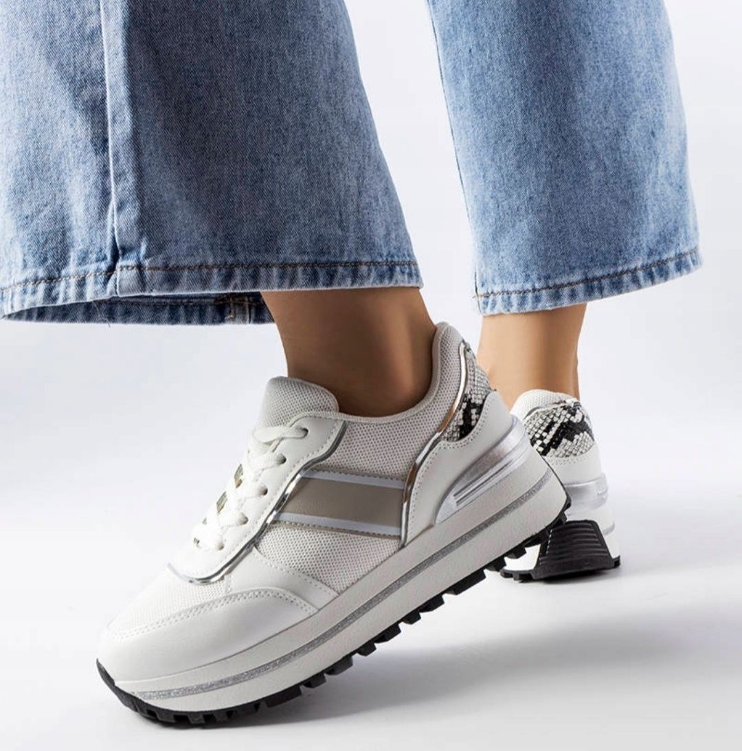 36 37 38 sneakersy 39 40 41 adidasy na platformie ze wstawkami lekkie