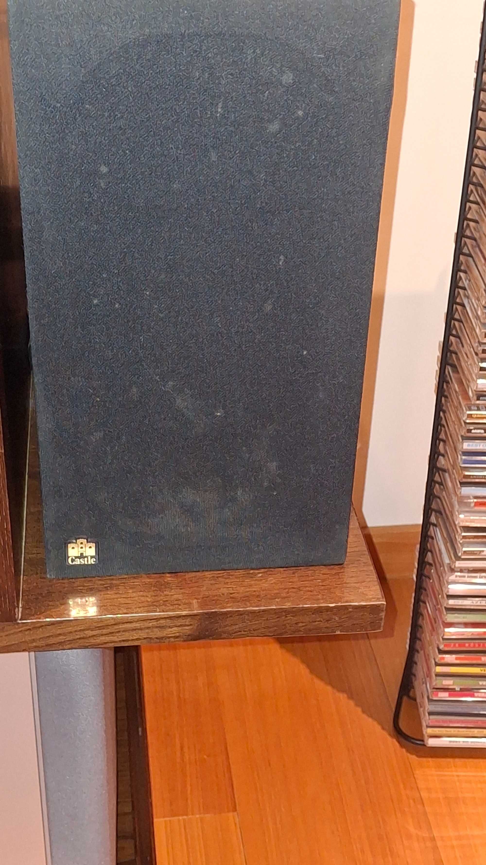 Aparelhagem hi fi Rotel  cd, tape, amplificador e colunas Castle
