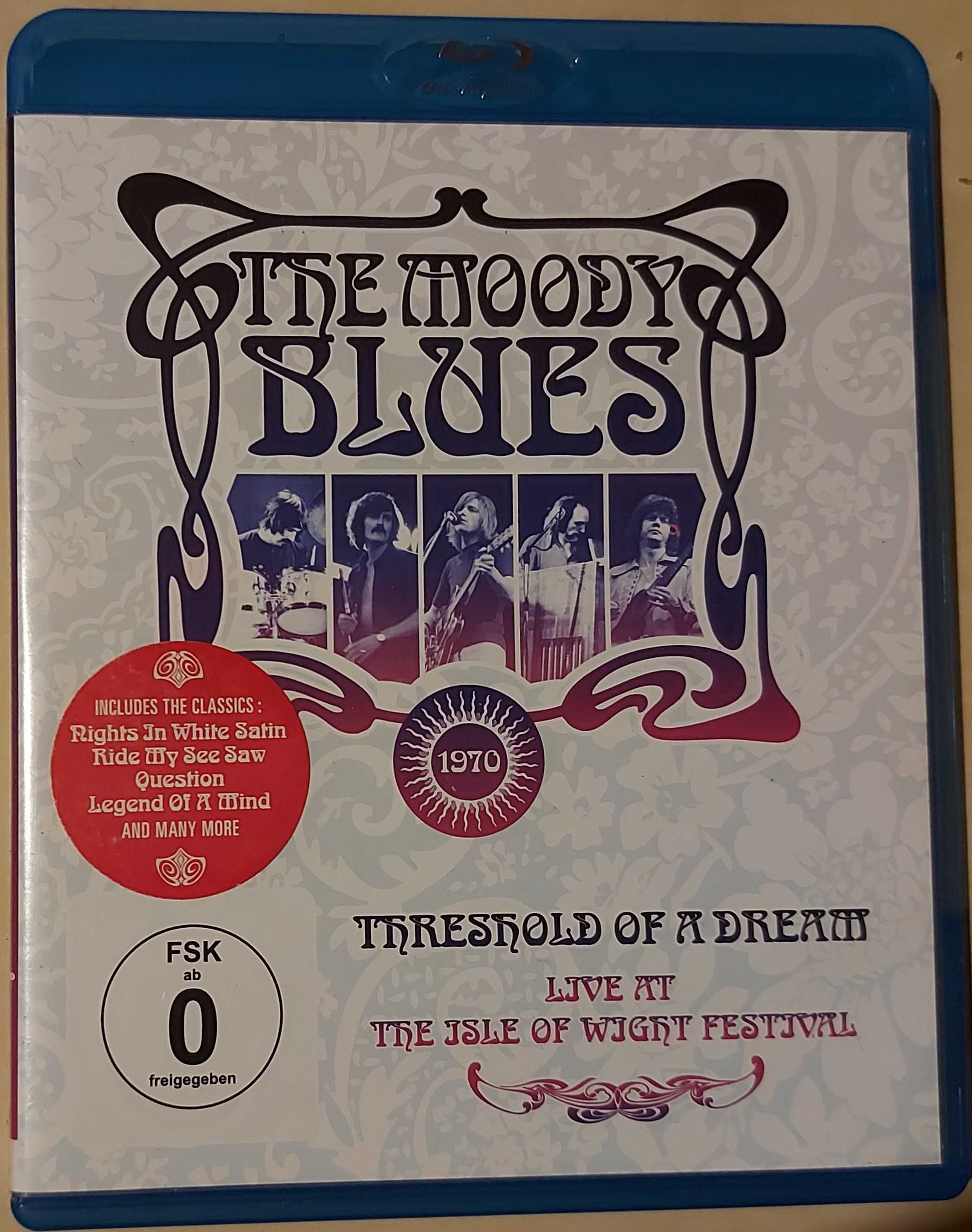 Blu-ray Moody Blues - Threshold of a dream live at Isle of Wight