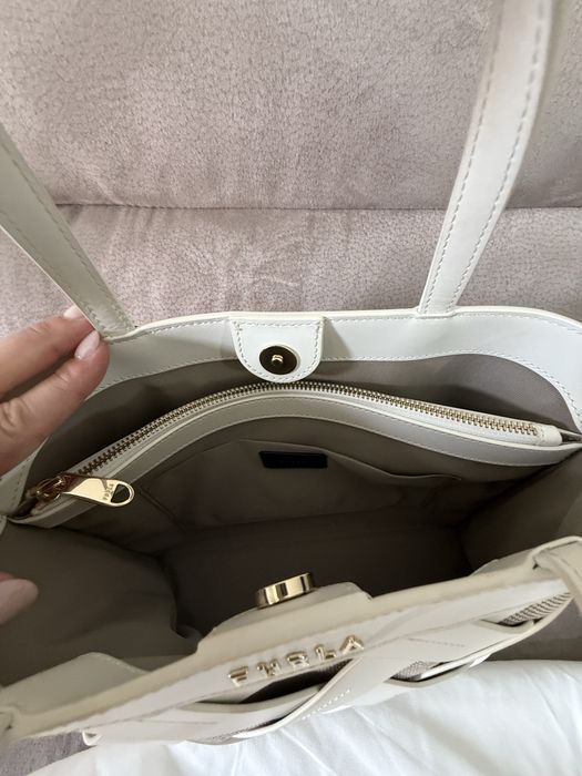 Mala FURLA Branca (Pele)