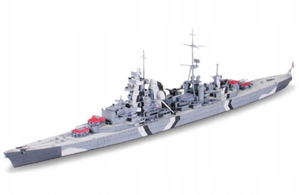 Okręt krążownik Prinz Eugen model 31805 Tamiya