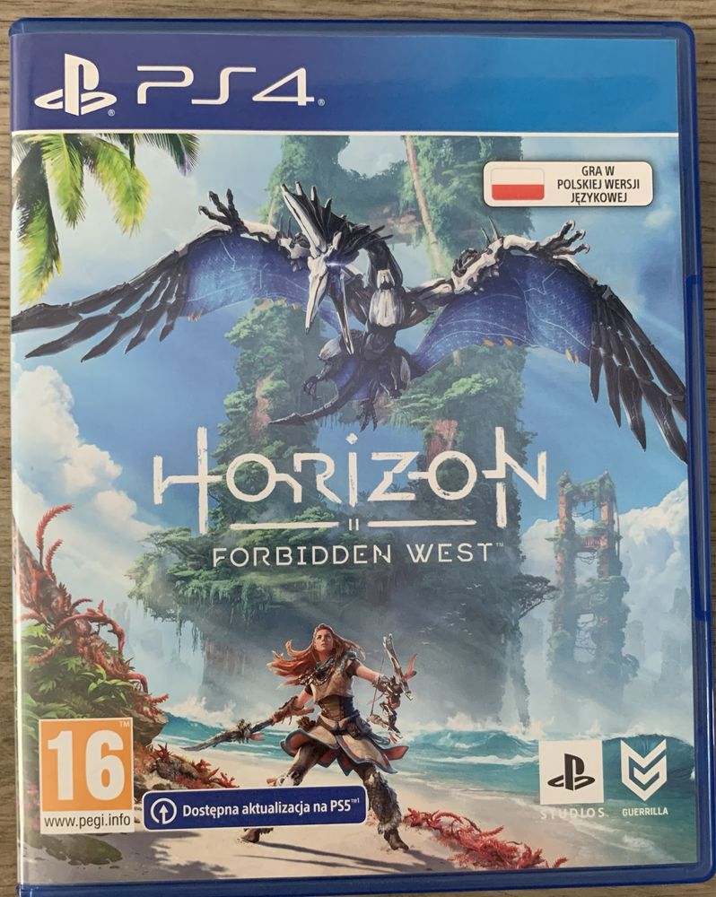 Gra PS4 kompatybilna z PS5 - Horizon Forbidden West jak nowa