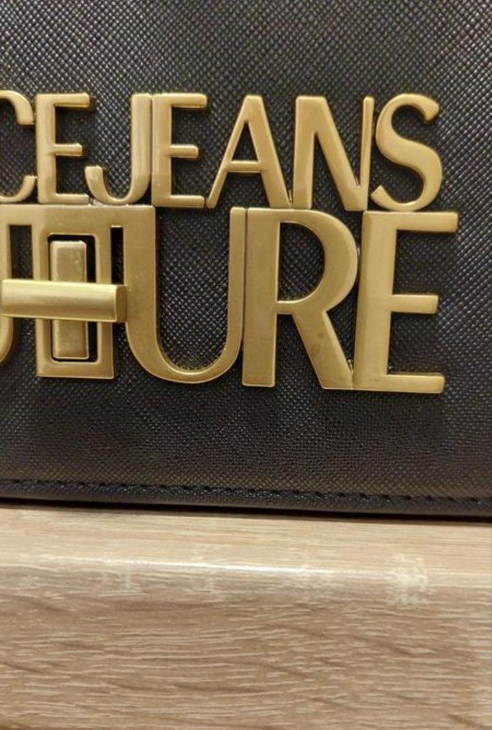 Чорна сумка versace jeans couture оригинал оригінал