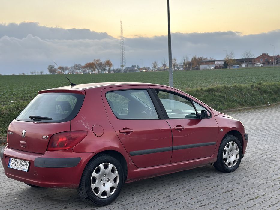 ‘02 Peugeot 307 1.4 benzyna Salon Polska OC 2026! 5-drzwi