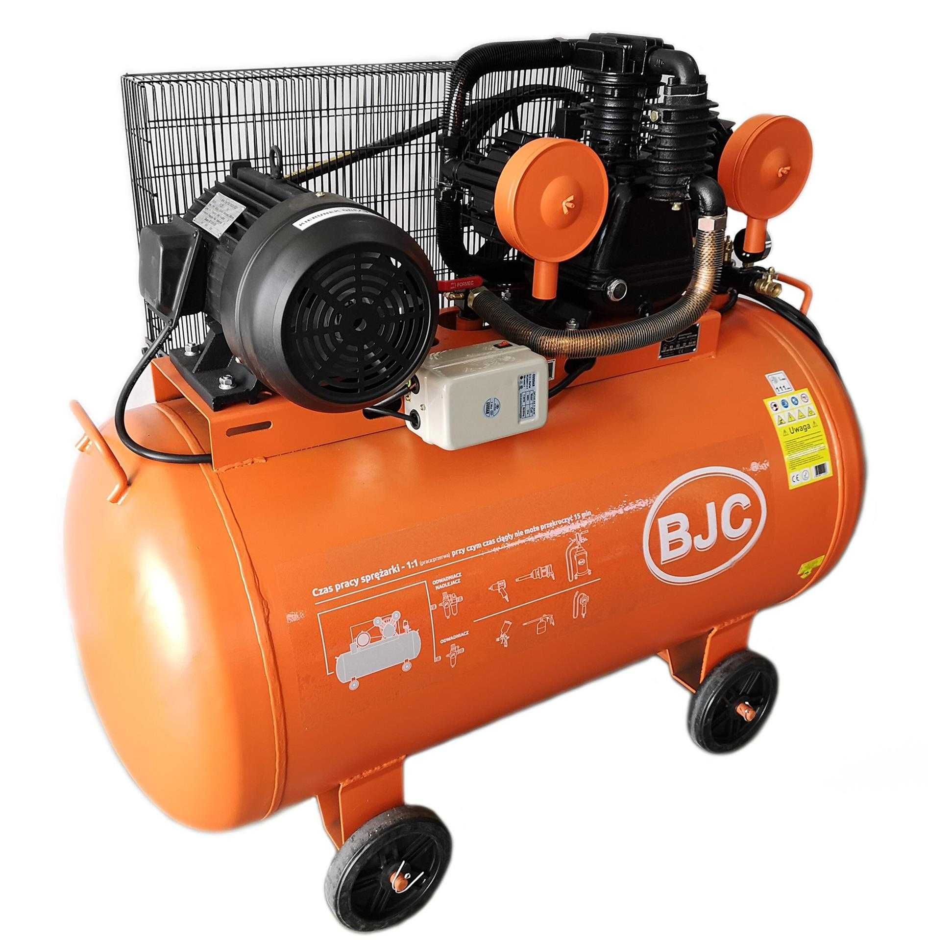 BJC Kompresor Olejowy Sprężarka 350l 3xtłok 400v 7,5kw