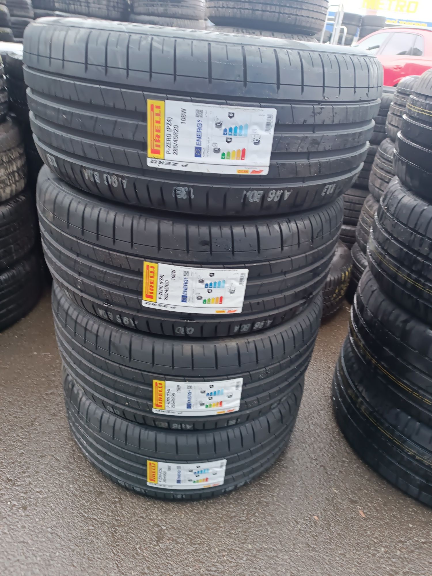 Літні шини Pirelli PZero PZ4 285/45 ZR20 108W XL 
PZero PZ4 Sports C