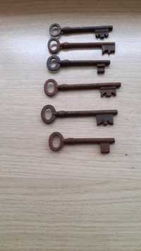 Conjunto de 6 chaves antigas