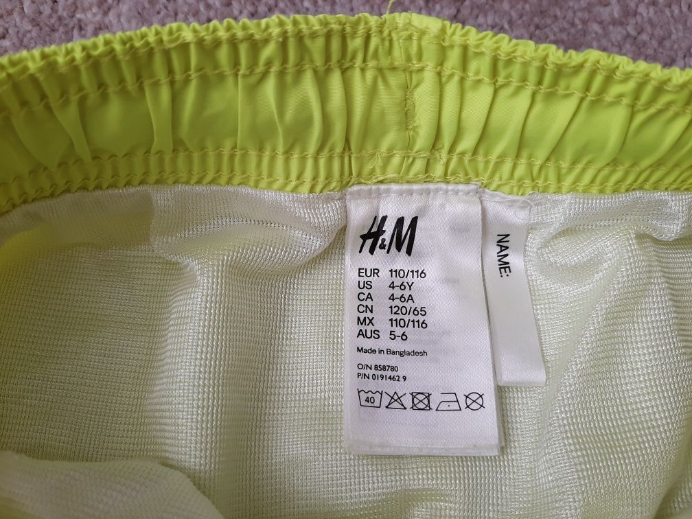 H&M Kąpielówki chłopięce rozm. 110/116