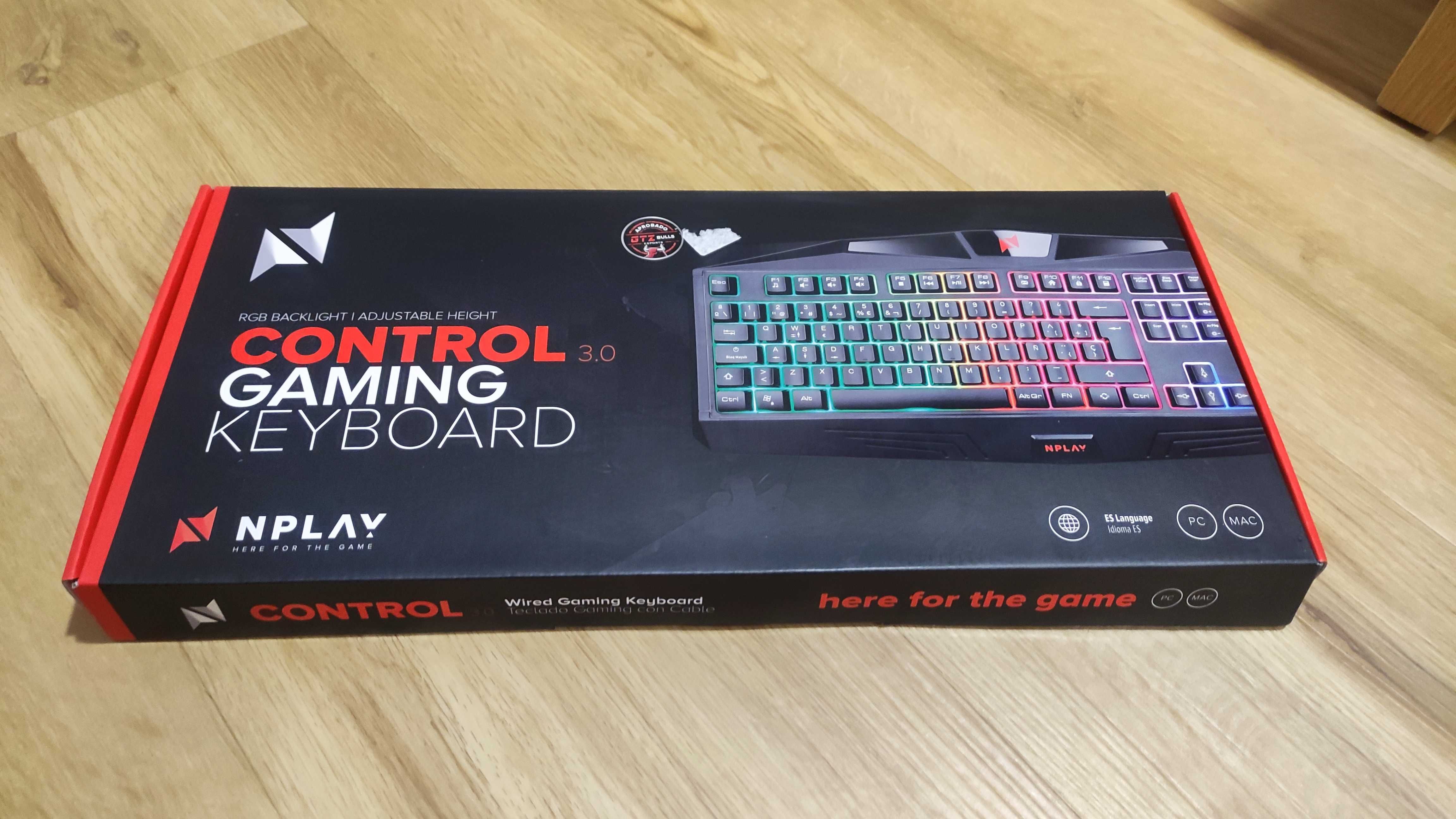 Teclado Gaming NPLAY, Membrana, NOVO caixa lacrada