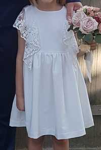 Sukienka ma lini malini 110 dla dziewczynki wesele chrzest