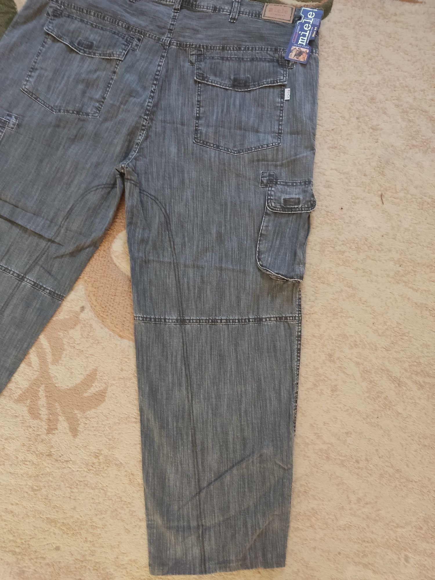 Льняные мужские штаны  Miele Jeans