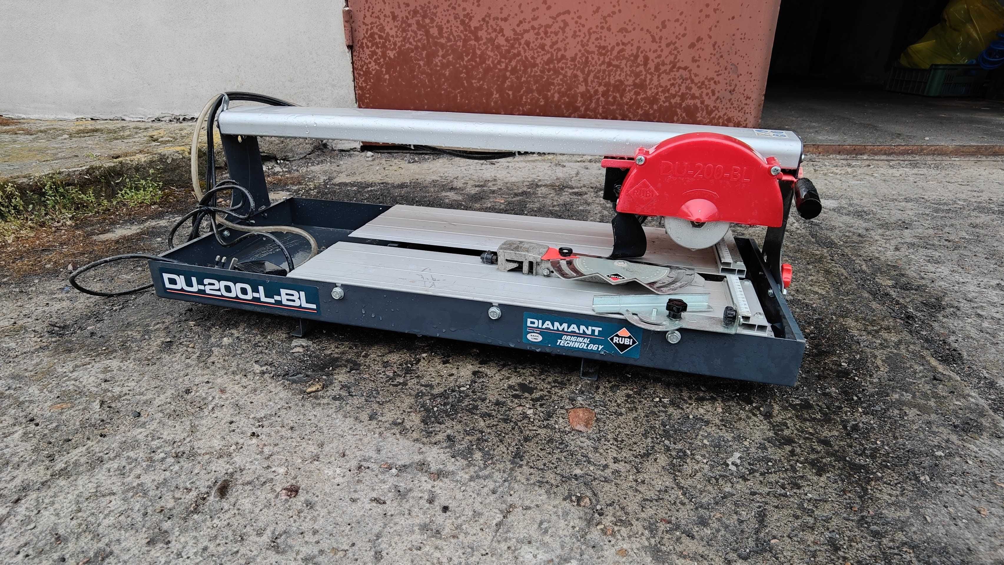 Rubi DU-200-L BL - Przecinarka elektryczna do glazury, płytek, gresu