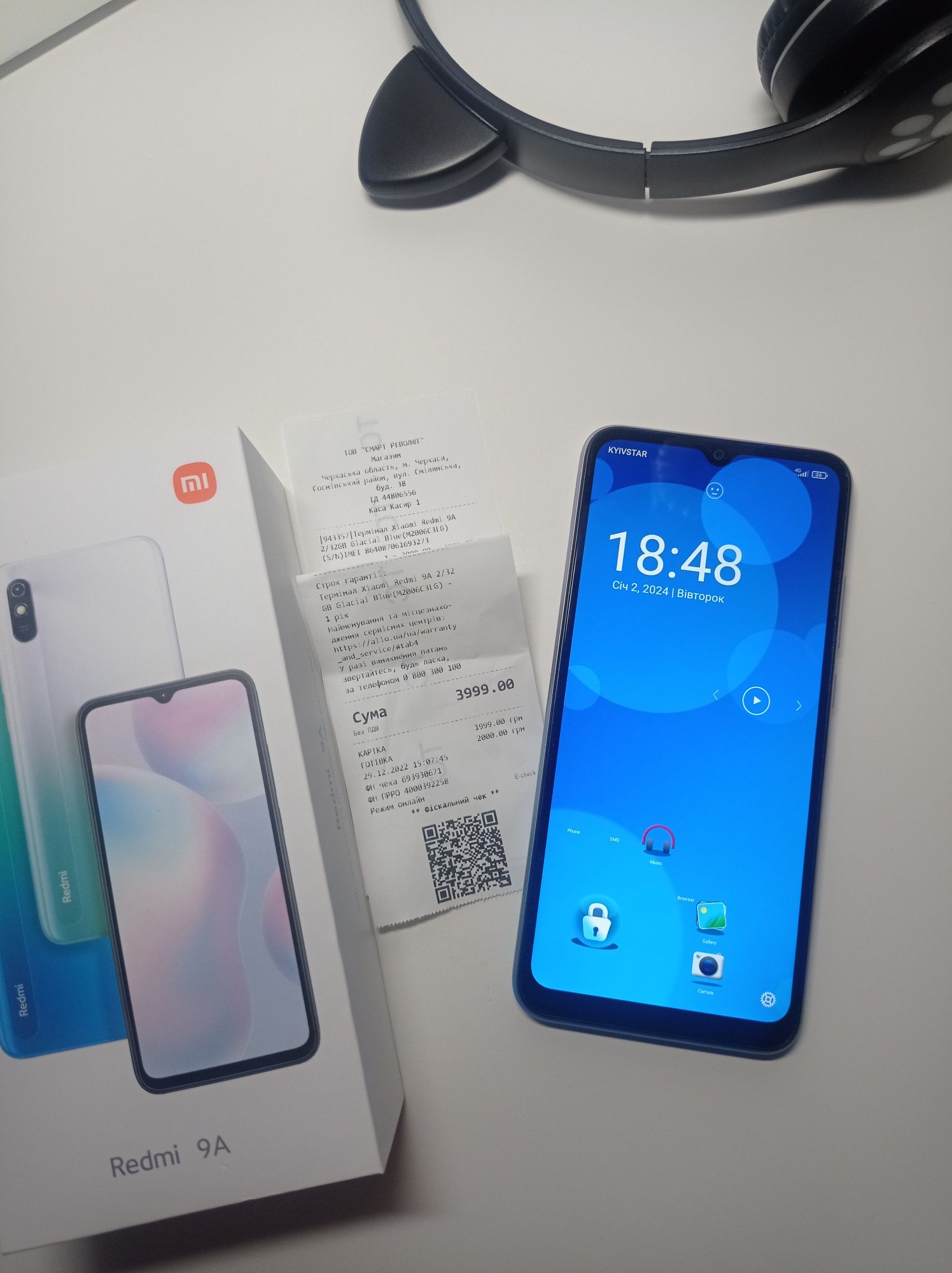 Продам телефон Redmi 9A СТАН ТЕЛОФОНА НОВИЙ.