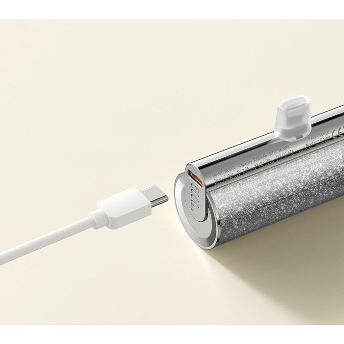 VEGER powerbank 5000 mAh z wbudowanym złączem Typ C PD QC3.0 2,4A 12W