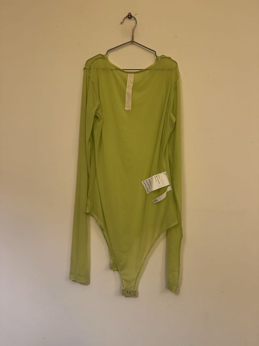 MANGO KATSURINA NENETTE поло футболка боді напів прозорий