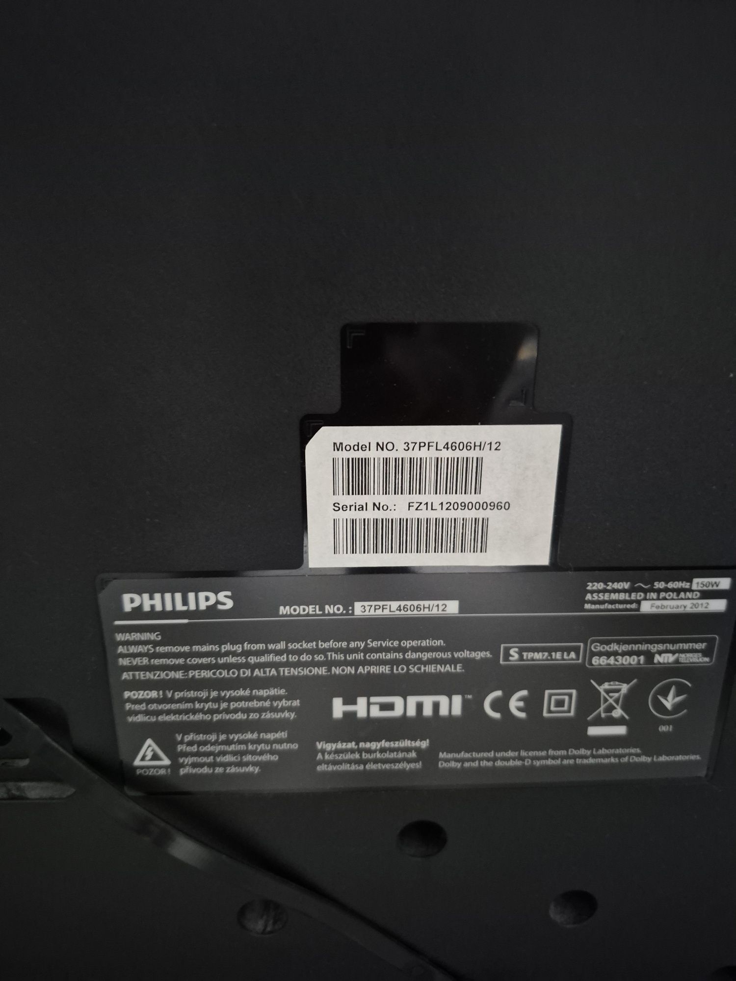 Telewizor Philips 32 cale LCD Full HD