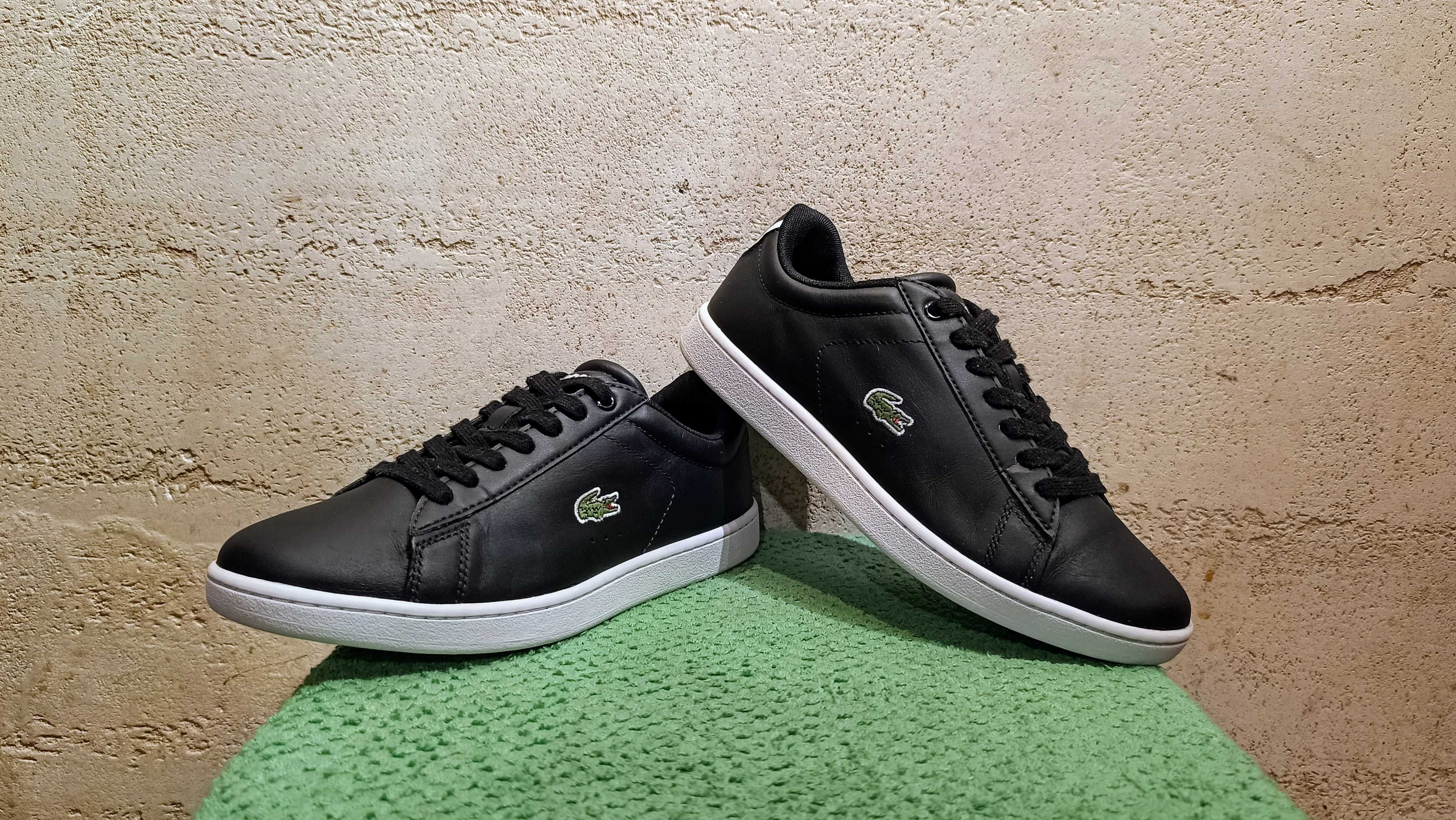 Damskie sneakersy LACOSTE CARNABY EVO r.36 skóra stan bardzo dobry