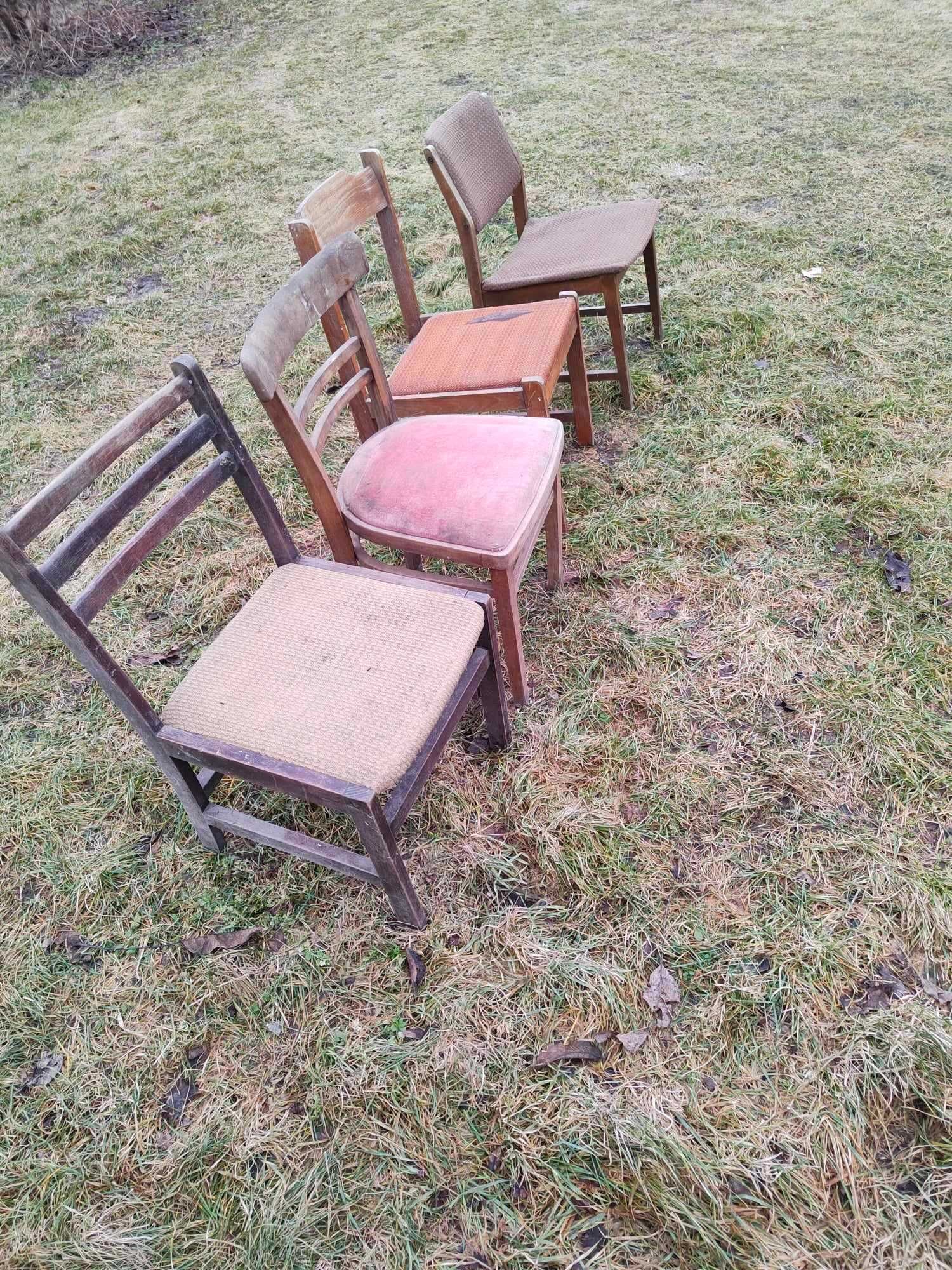 Krzesła rustykalne do renowacji