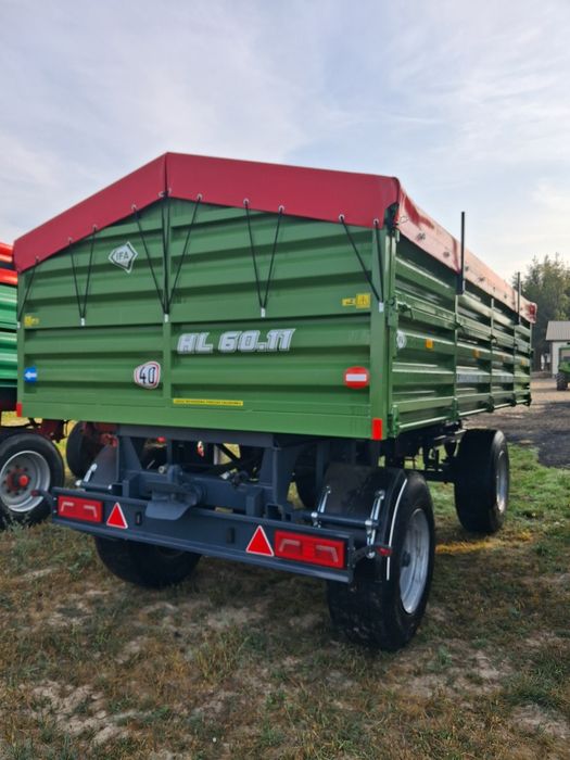 Przyczepa IFA HL 60.11 HW 60.11 Niemka wywrotka