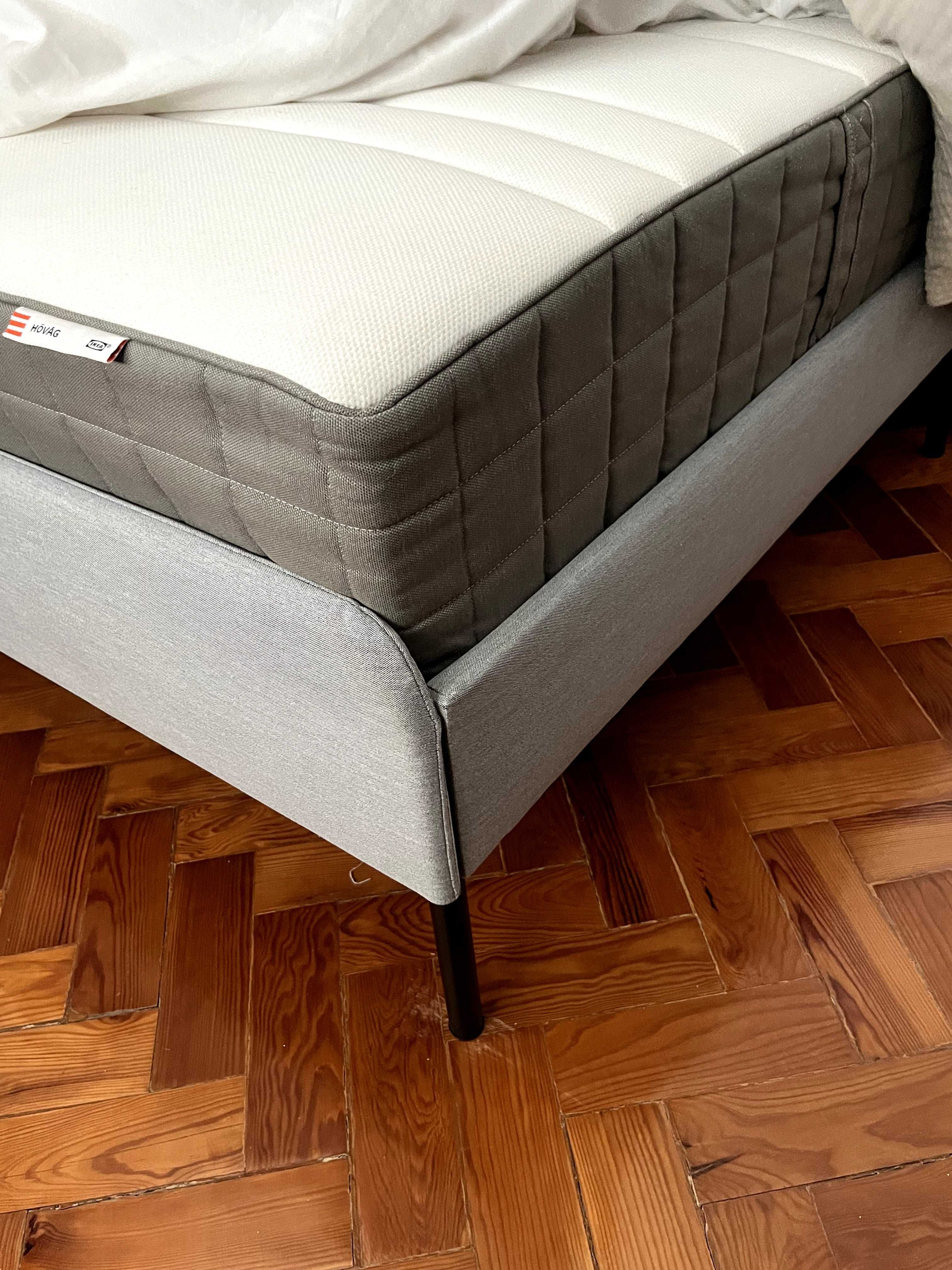 Colchão Høvåg + Cama SLATTUM