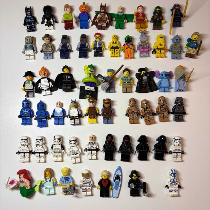 Мініфігурки Lego оригінал (star wars, minifigures, batman