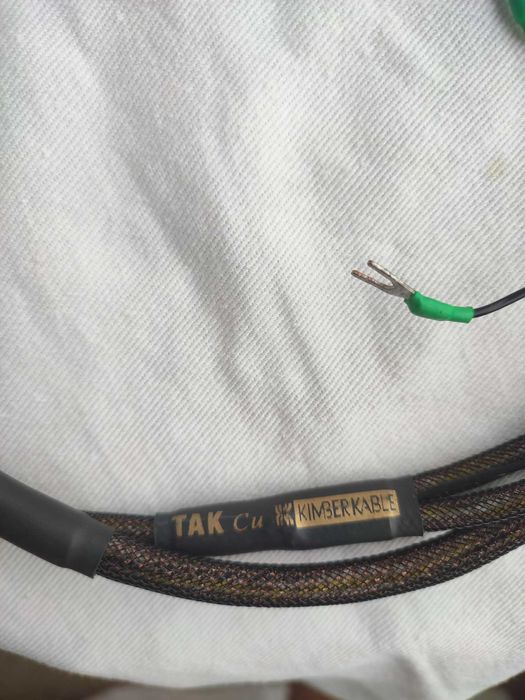 Kimberkable TAK Cu cabo de phono usado