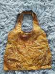 Torba na zakupy materiałowa składana handmade