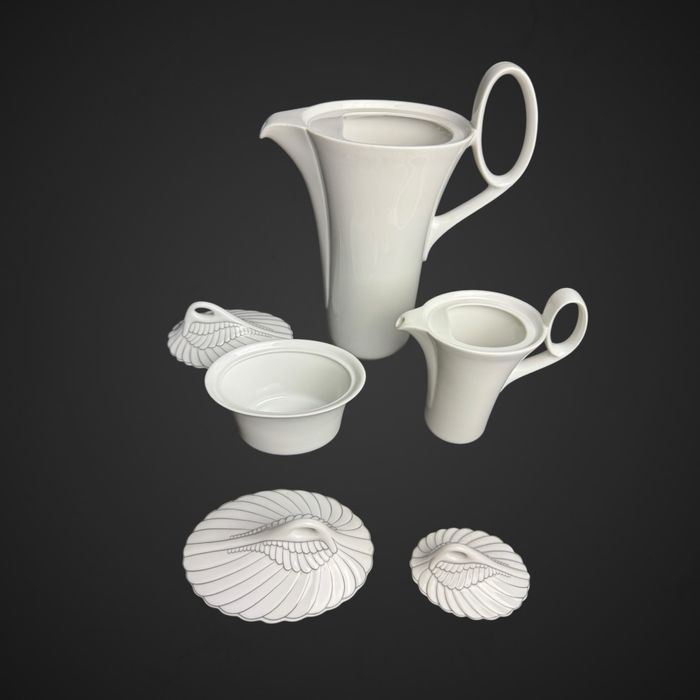 Serwis do kawy herbaty Rosenthal studio line Mythos dla 6os B5/070509