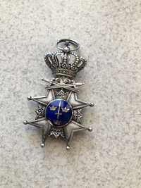 MEDAL, silver, "Pro Patria", Order of the Sword - Sweden