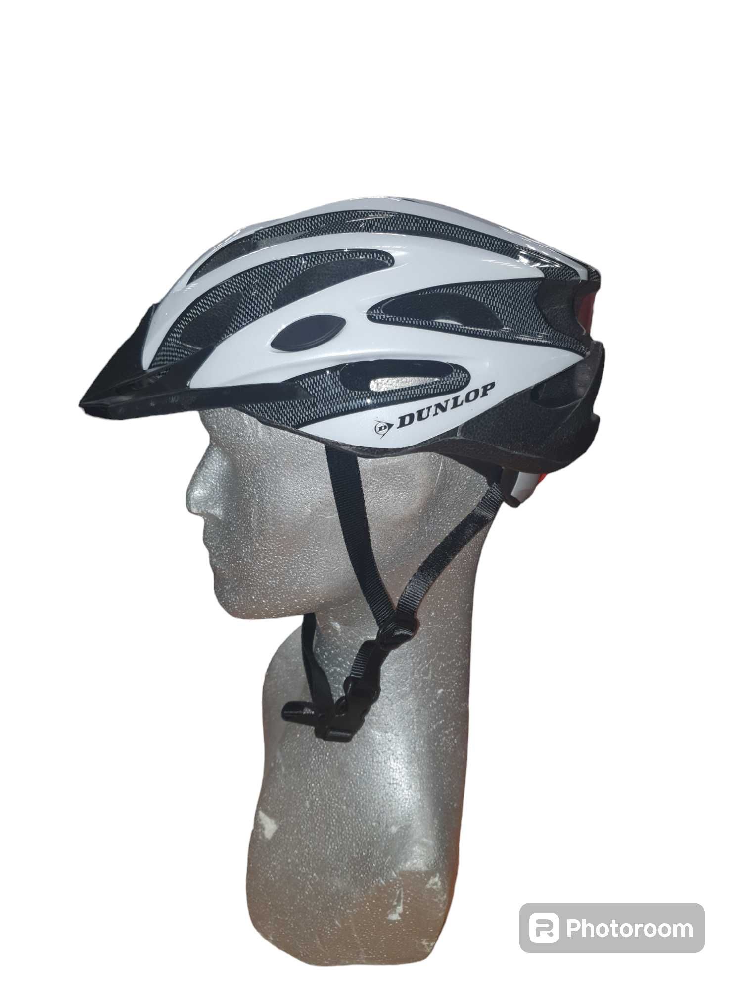 Kask rowerowy DUNLOP regulowany ( L - 58 - 61 cm )