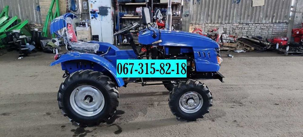 Мототрактор Кентавр 160 BN (насос від двигуна) + Фреза і Плуг
