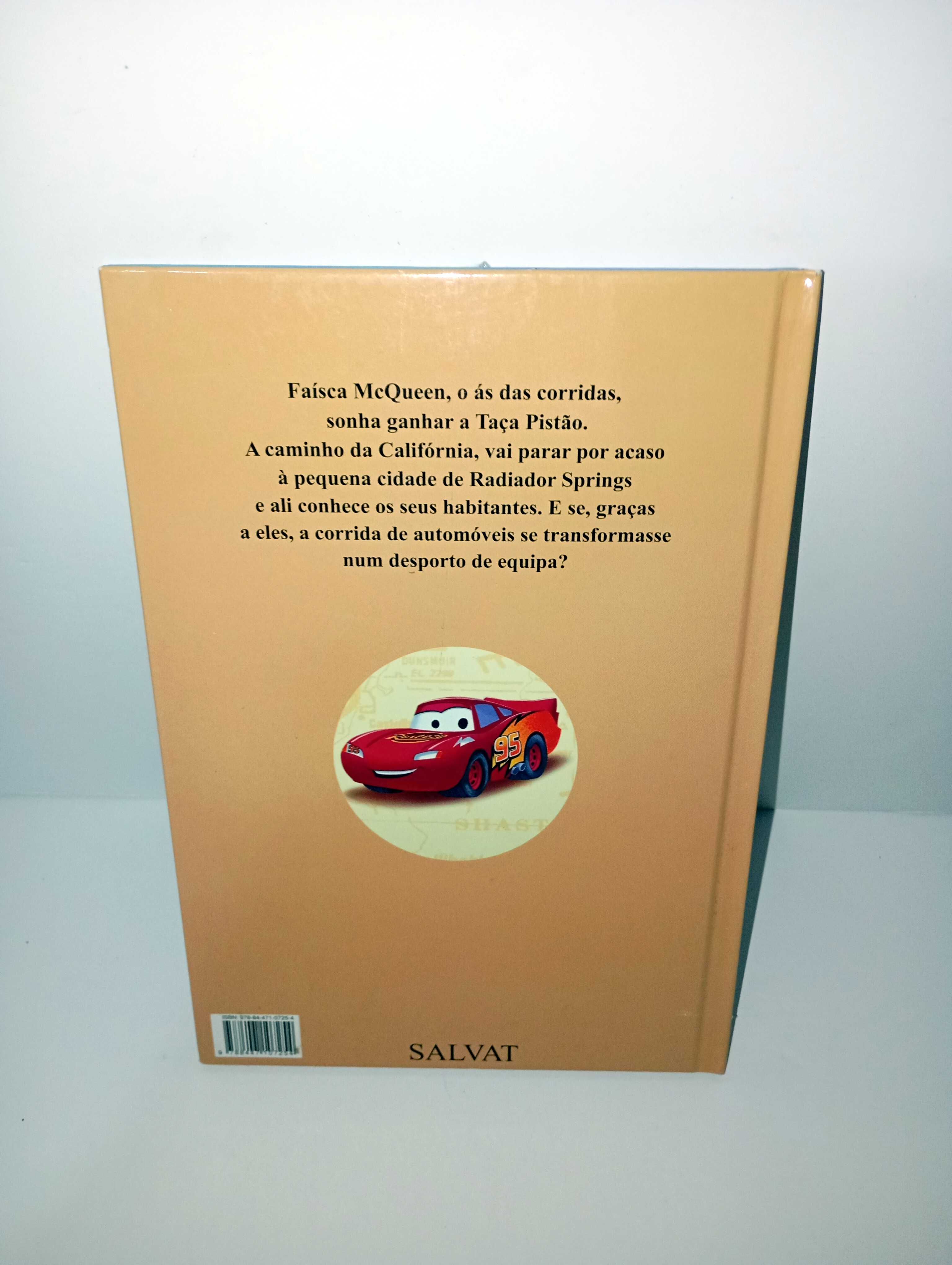 Carros - livro da Disney