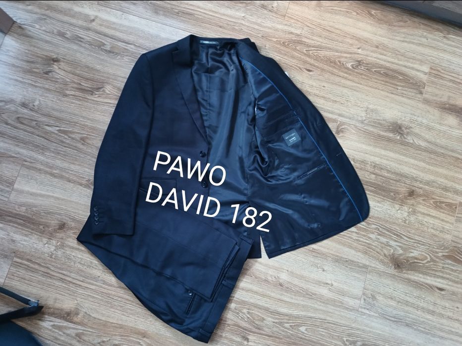 garnitur PAWO David 182 spodnie marynarka wzrost 182