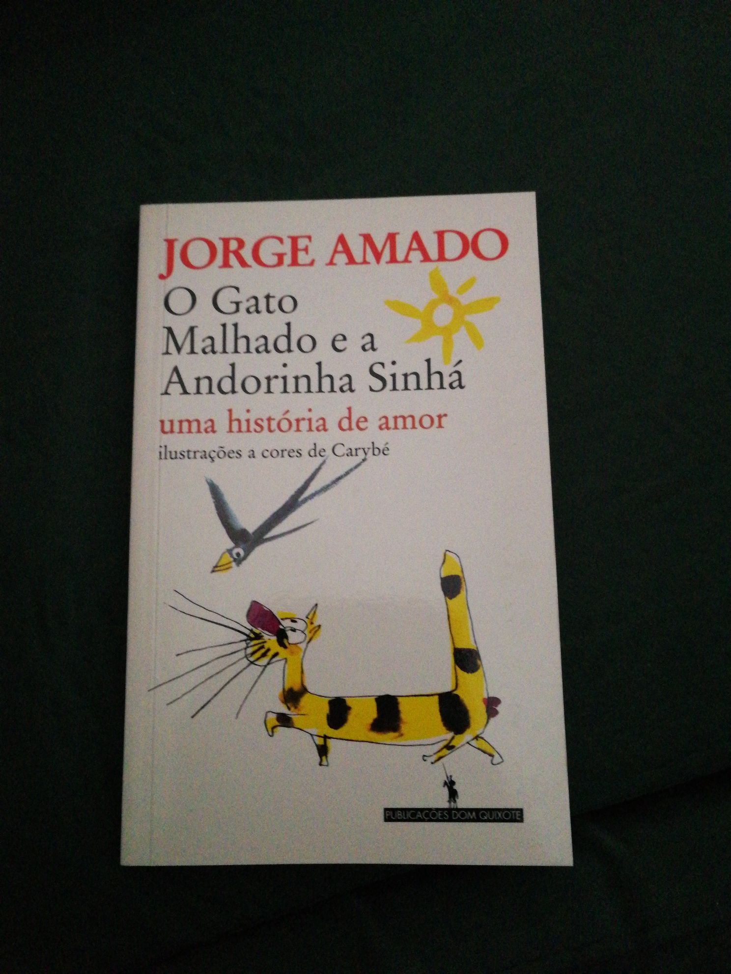 Livro "O Gato Malhado e a Andorinha Sinhá" de Jorge Amado