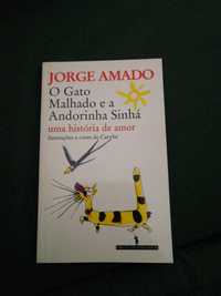 Livro "O Gato Malhado e a Andorinha Sinhá" de Jorge Amado