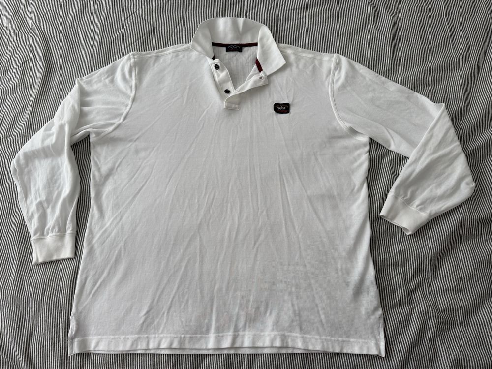 Koszulka z długim rękawem polo Tshirt bluzka longsleeve Paul & Shark