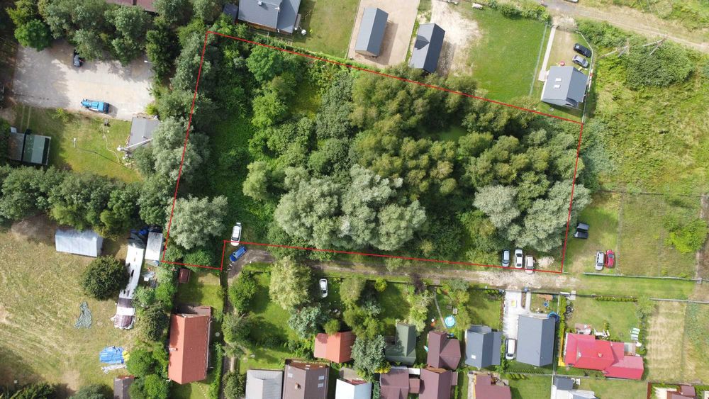 Na sprzedaż działka rekreacyjna | Okuninka, gm. Włodawa | 3930 m²