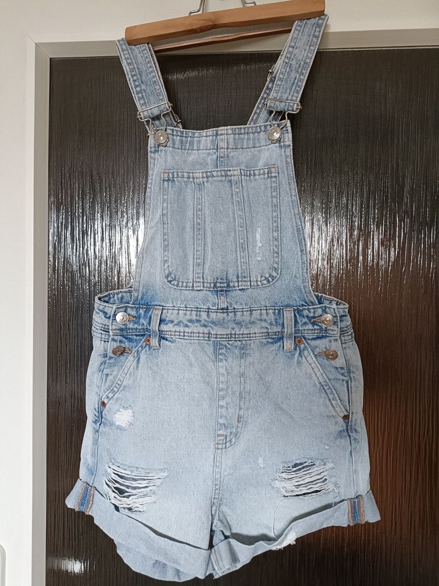 Ogrodniczki dżinsowe H&M