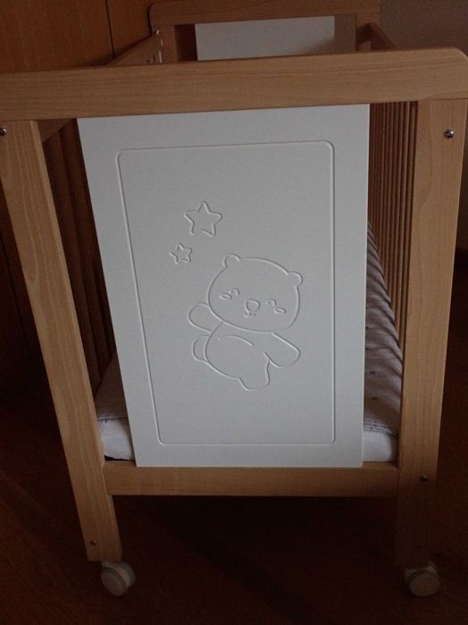 Cama / berço Micuna 120x60cm com colchão