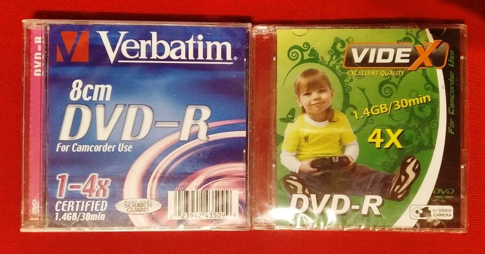 DVD-R диски новые