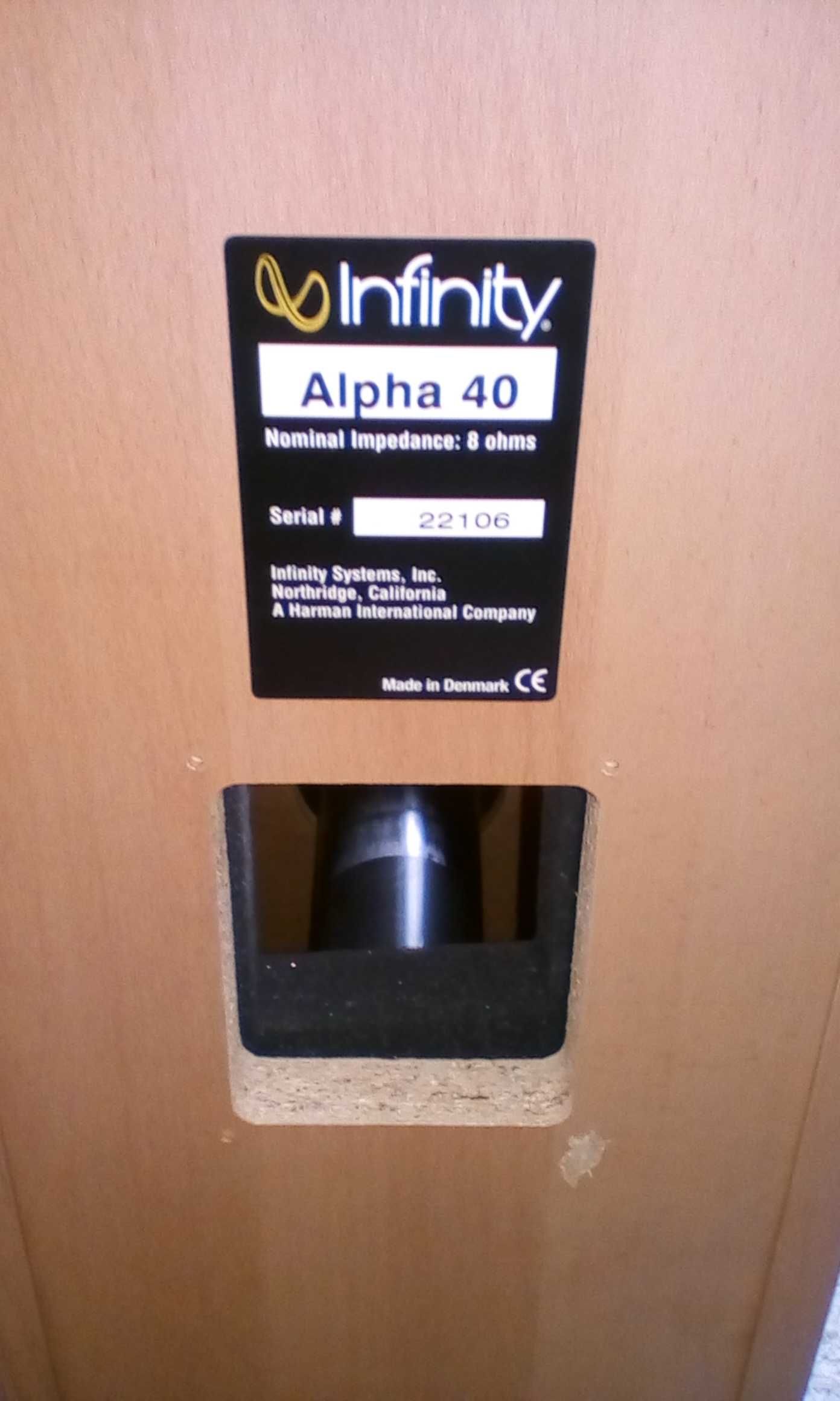 Infinity Alpha 40 skrzynia