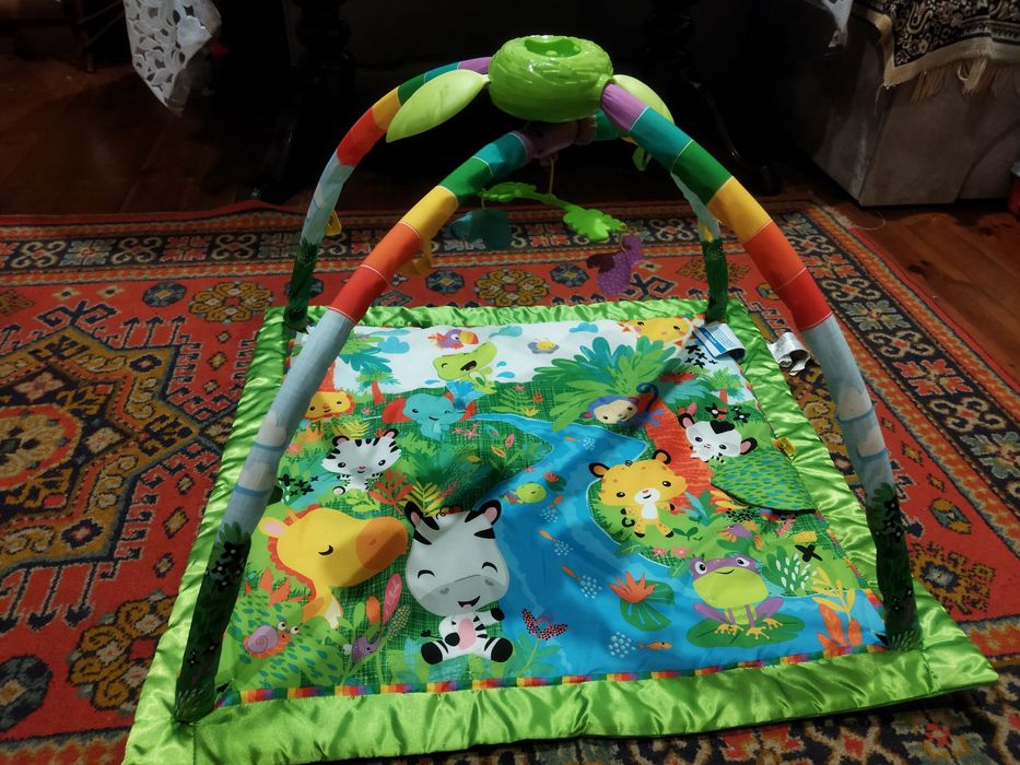 Розвиваючий килимок килим фішен прайс fisher-price фірмовий коврик