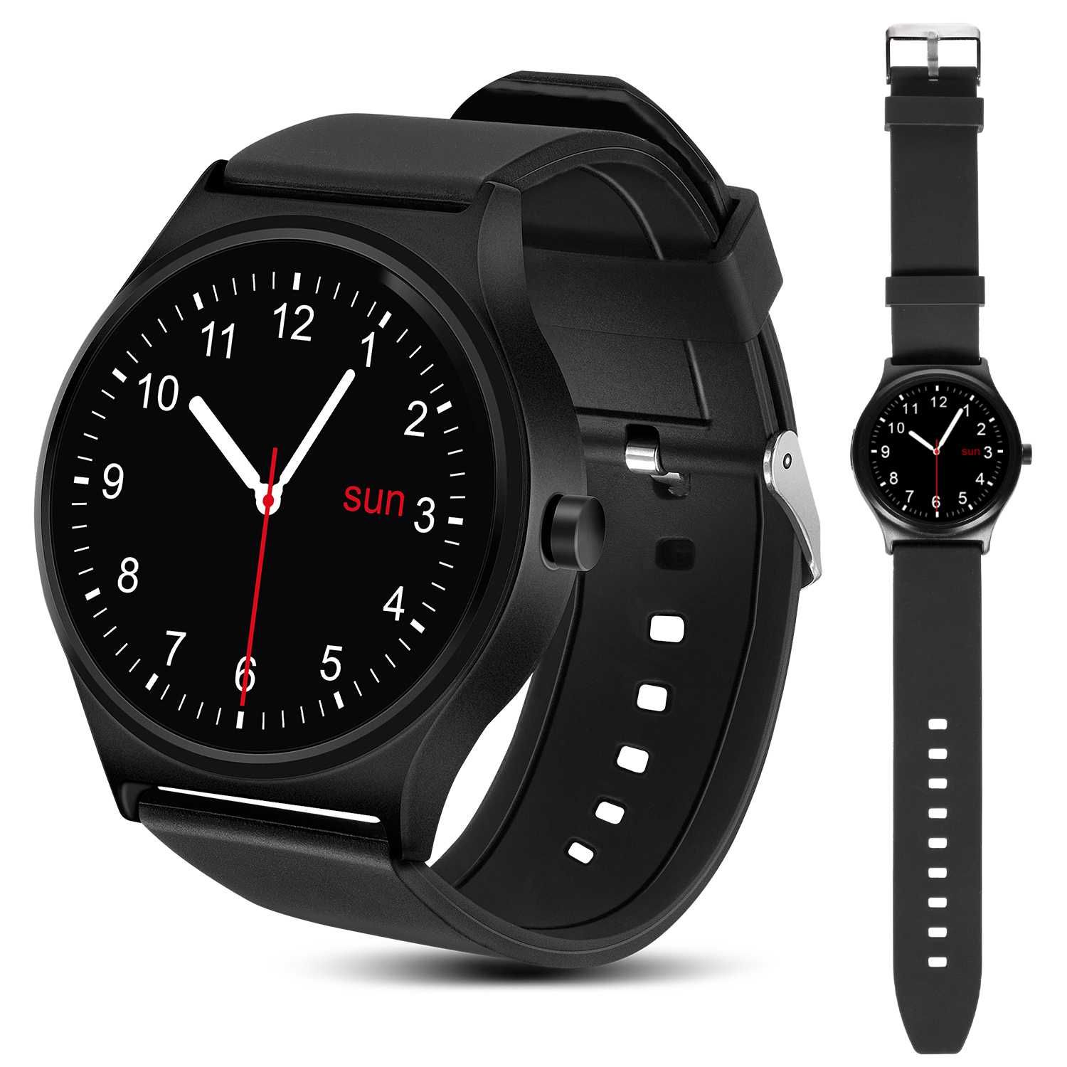 Smartwatch zegarek krokomierz monitoring snu alarm NanoRS RS100